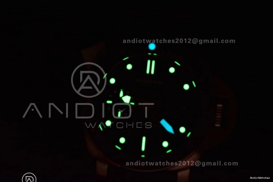 MultiPurpose Black Strap SBF Black 1:1 PAM683 Rubber Edition Dial XXXIV Y on Best 459 0505